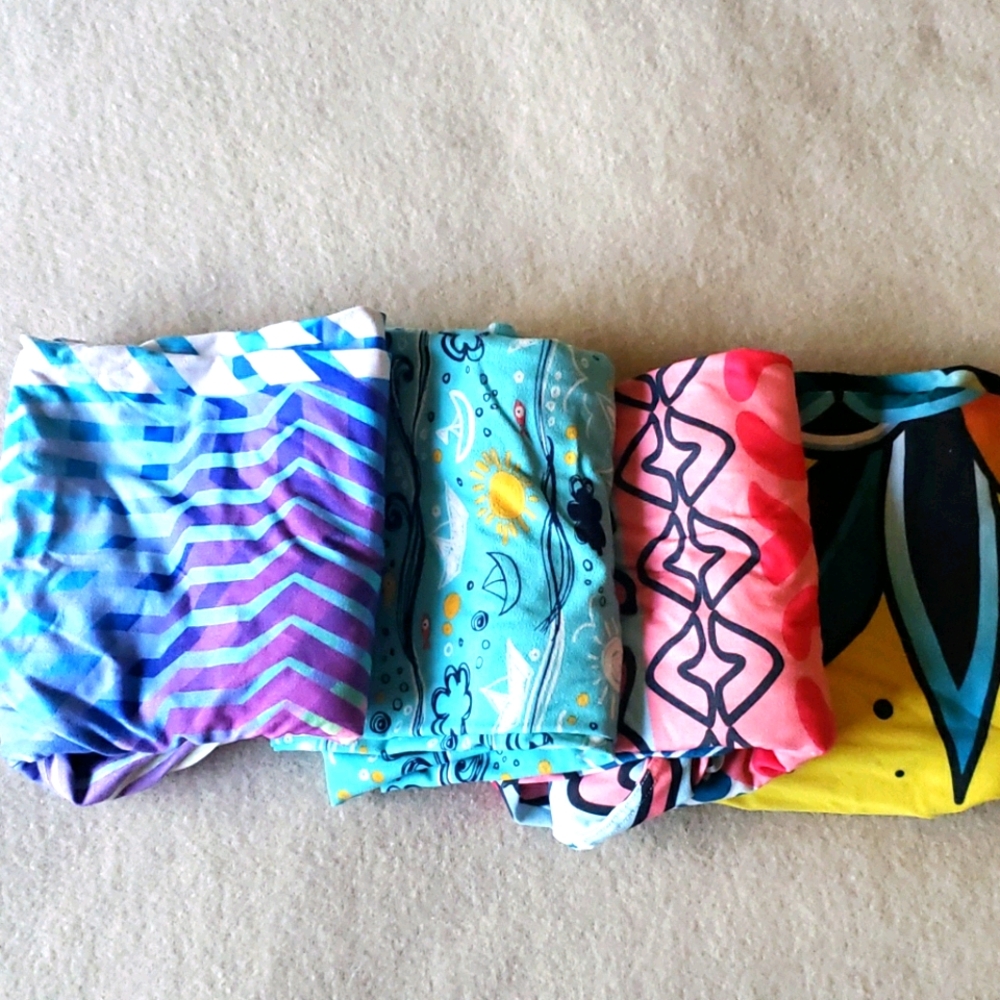 Set of 4 leggings